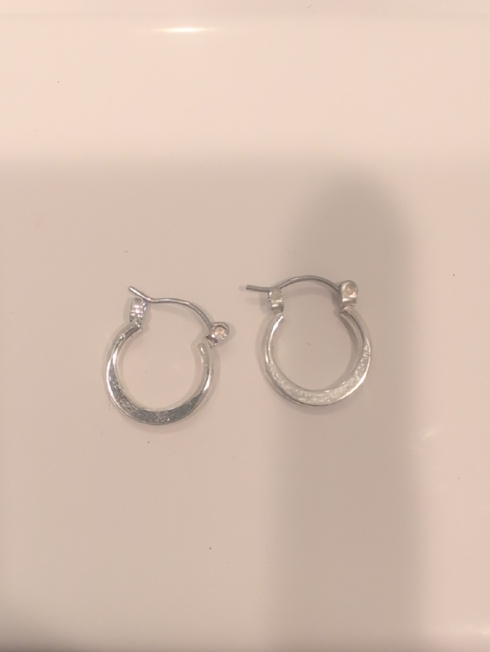 Sterling Silver Small Hoop Earrings - Classic Silver Hoops